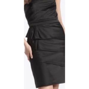 White House Black Market Satin Sheath Dress